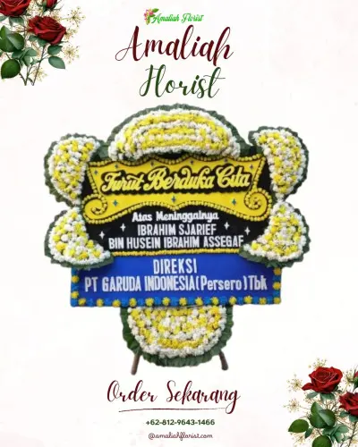 Papan Bunga Duka di Kramat